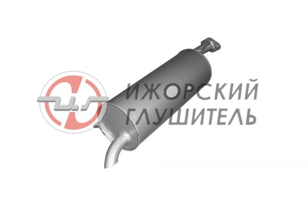 Глушитель основной Nissan Tiida (хэтчбек) Арт.136400