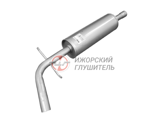 Глушитель дополнительный (средняя часть) VW POLO седан (1.6)  Арт. 136520