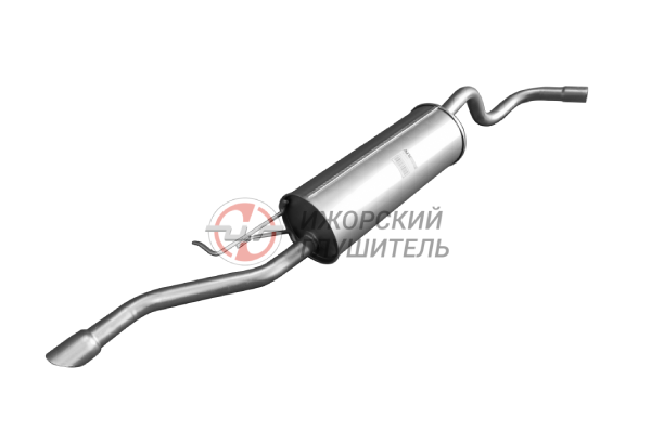 Глушитель основной (задняя часть) VW POLO седан (дв. 1.6) Арт. 136521