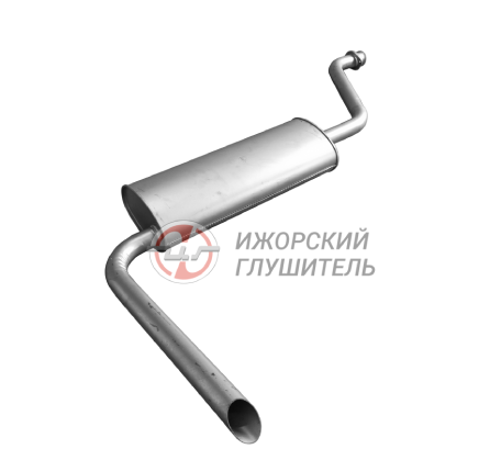 Глушитель ГАЗель NEXT Citiline автобус. Арт.136513